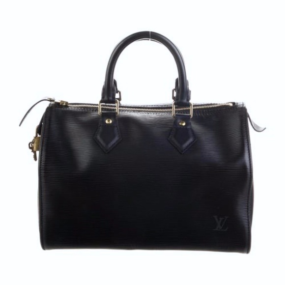 Louis Vuitton Epi Speedy 25 Noir - Picture 2 of 11